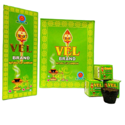 VEL Brand Natural Cup Sambrani (10 CupsX10 Pkts) Bundle VEL Brand Natural Cup Sambrani (10 CupsX10 Pkts) Bundle