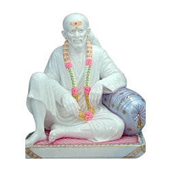 Shiridi Saibaba Marble Idol