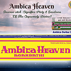 Ambica Heaven Agarbathies 90g Pack Ambica Heaven Agarbathies 90g Pack