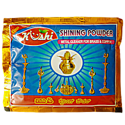 Kushi Shining Powder for cleaning Brass Pooja Articles 50g Pack