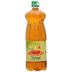 Samvruddhi Tulasi Deepa/Lamp Thailam/Oil 600ml Bottle With Box Pack Samvruddhi Tulasi Deepa/Lamp Thailam/Oil 600ml Bottle With Box Pack