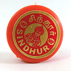 Hanuman Sindhoor/Sinduram (Orange) Powder Small Tin