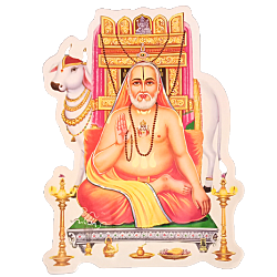Lord Raghavendra Swamy Photo Sticker