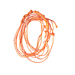 Orange Colour Kasi Thread/Dhara/Dharam for wrist wearing