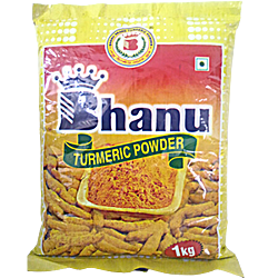 Bhanu Premium Quality Turmeric Powder 1Kg Pack