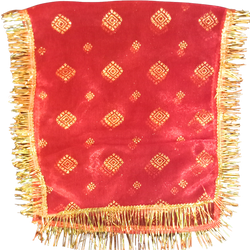 Red Cloth Gold zaree special flower designer Chunri Red Cloth Gold zaree special flower designer Chunri