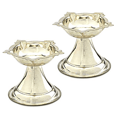 Mandhhiram Brand Pair of Lamps/Deepam (Pack Contains 2 Cups)