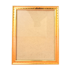 Goddess Lakshmi Photo with Gold Colour Wooden Frame Goddess Lakshmi Photo with Gold Colour Wooden Frame