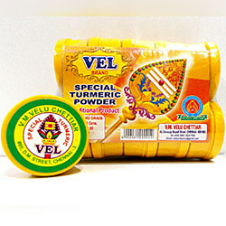 VEL Brand Turmeric Powder 10g Small Tin