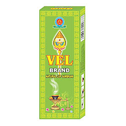 VEL Brand Natural Cup Sambrani (10 Cups Pack)