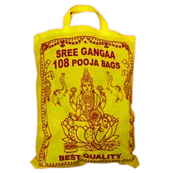Sri Ganga Hawan Samagri/Homa/Homam Samagri 108 Items Yellow Bag