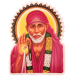 Shiridi Sai Baba Photo Sticker