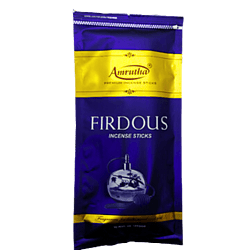 Amrutha Firdous Premium Incense Sticks 100g Zipper Pouch Amrutha Firdous Premium Incense Sticks 100g Zipper Pouch