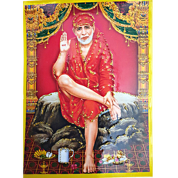 Sri Shiridi Sai Baba Pocket Size Photo Card