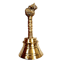 Brass Pooja Bell Small Size