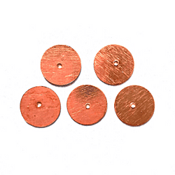 Copper Coins Pack of 5 with Pack of 5 Copper Nails