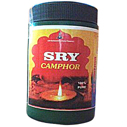 Sry Camphor Pure Camphor Tablets 100g Green Jar