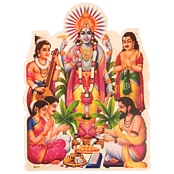 Lod Sathyanarayana Swamy Photo Sticker