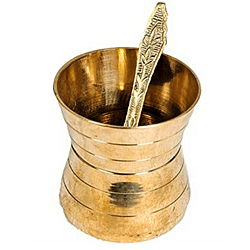 Brass Panchapathra Premium Quality with Uddarini