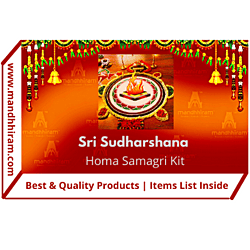 Mandhhiram Brand Sri Sudarshana Homam/Hawan Samagri Kit