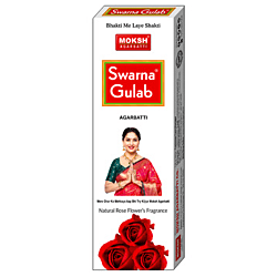 Moksh Swarna Gulab Incense Sticks 100g Pack