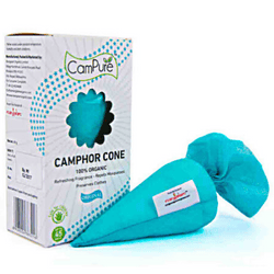 Campure Camphor Cone 90g Pack Campure Camphor Cone 90g Pack