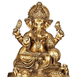 Lord Ganapthi/vegneswara Brass Idol for Regular Pooja/Gifting