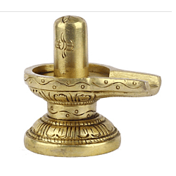 Brass Shivling/Shivalingam for Regular Pooja/Abhishekam