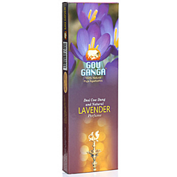 Gouganga Lavender Wood Natural Incense Sticks 90 Sticks Pack