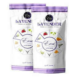 Koya's Eva Lavender Incense Sticks Zipper Pack