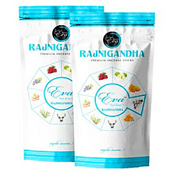 Koya's Eva Rajnigandha  Incense Sticks Zipper Pack