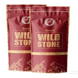 Koya's Natural Wild Stone Incense Sticks Zipper Pack Koya's Natural Wild Stone Incense Sticks Zipper Pack