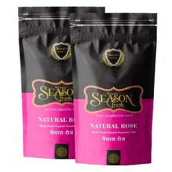 Koya's Season Natural Rose Incense Sticks Zipper Pack Koya's Season Natural Rose Incense Sticks Zipper Pack