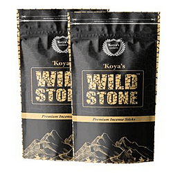 Koya's Wild Stone Incense Sticks Zipper Pack