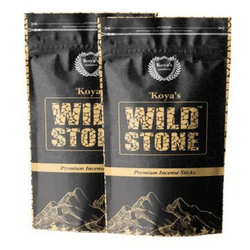 Koya's Wild Stone Incense Sticks Zipper Pack